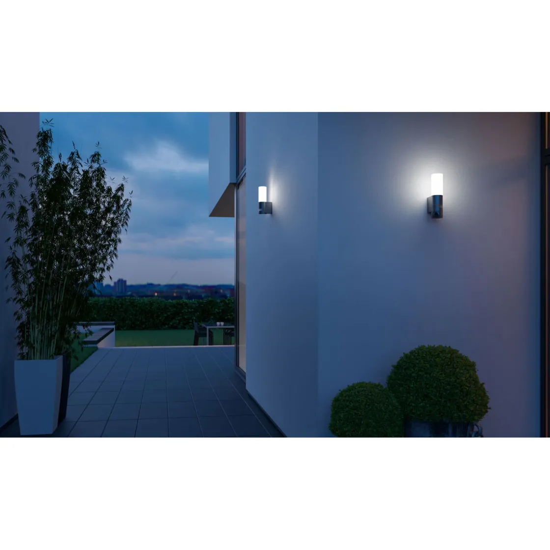 LED-AL L605 anth. 13x8x26 cm 9,5W 180GIP44 ^ Steinel Online