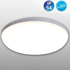 LED Deckenleuchte Garda D 28 cmH 5,5 cm, weiss satiniert ^ näve Best