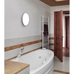 LED Deckenleuchte Garda D 28 cmH 5,5 cm, weiss satiniert ^ näve Best