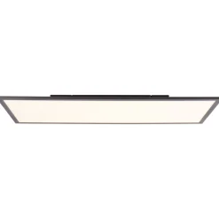 LED-Deckenleuchte Jacinda schwarz 80 x 40 cm ^ Brilliant