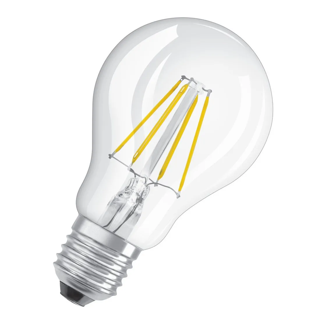 LED Gluehlampe dim E27 470lm 27K 40W Ersatz warmweiss Filament Klar ^ Osram Best