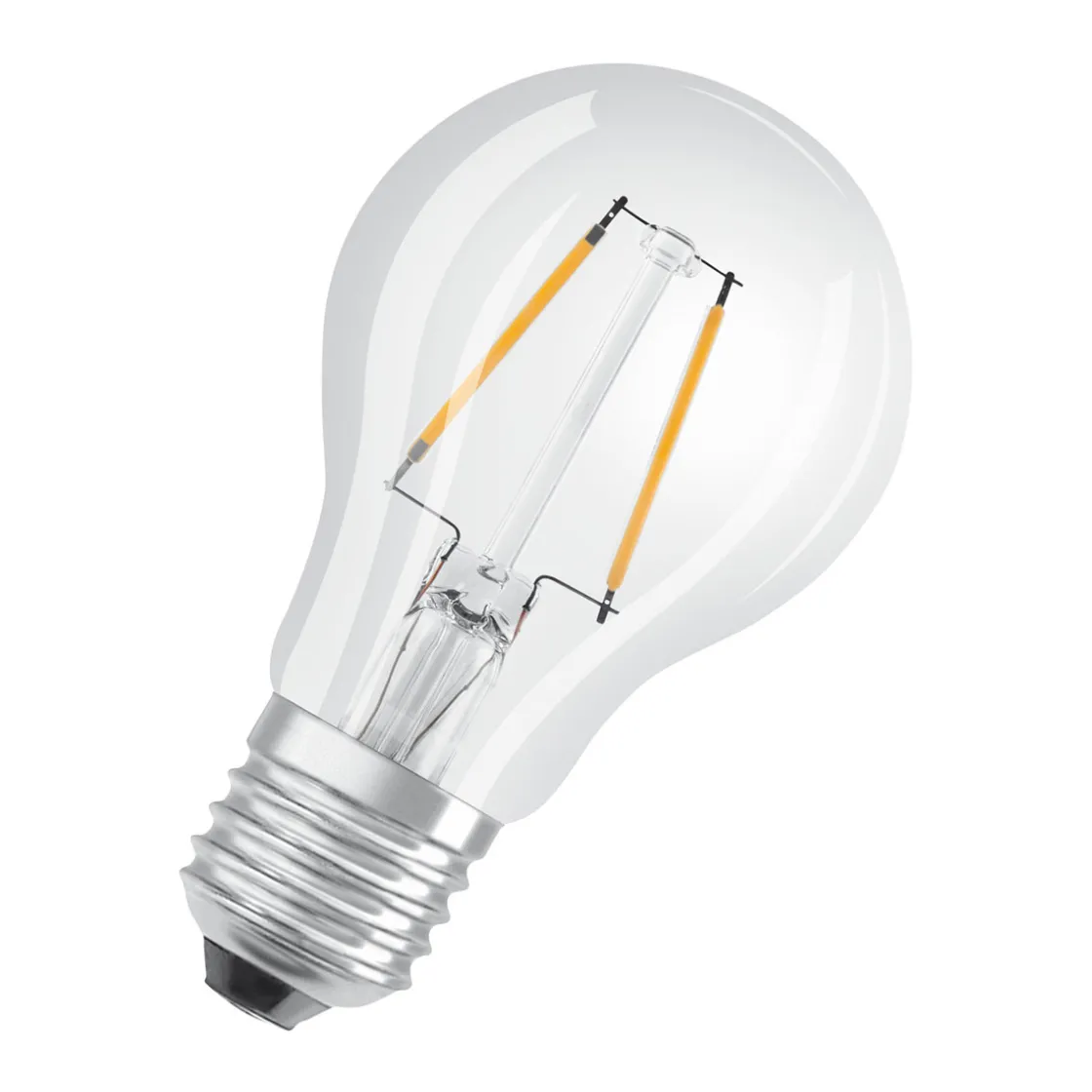 LED Gluehlampe E27 250lm 2.700K 25 WErsatz warmweiss Filament klar ^ Osram Sale