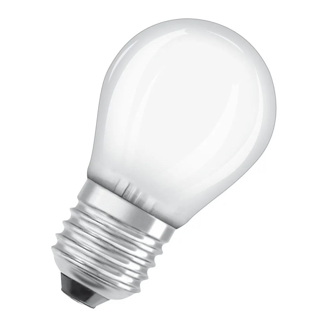LED Tropfen dim E27 470lm 27K 40 WErsatz warmweiss Filament matt ^ Osram Hot