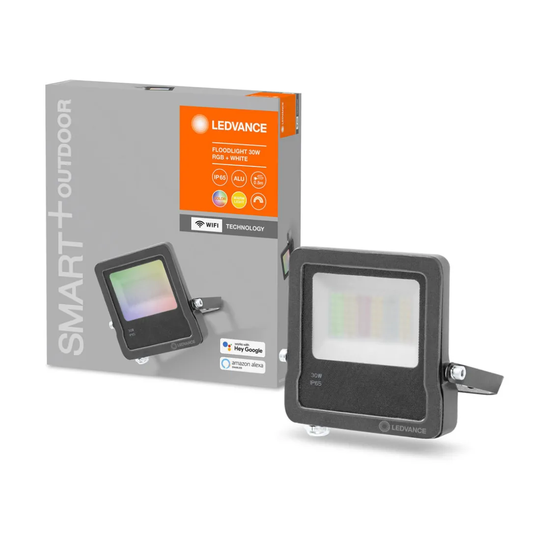 Außen-Flutlicht Smart Home Watt grau ^ Ledvance SMART+ Discount