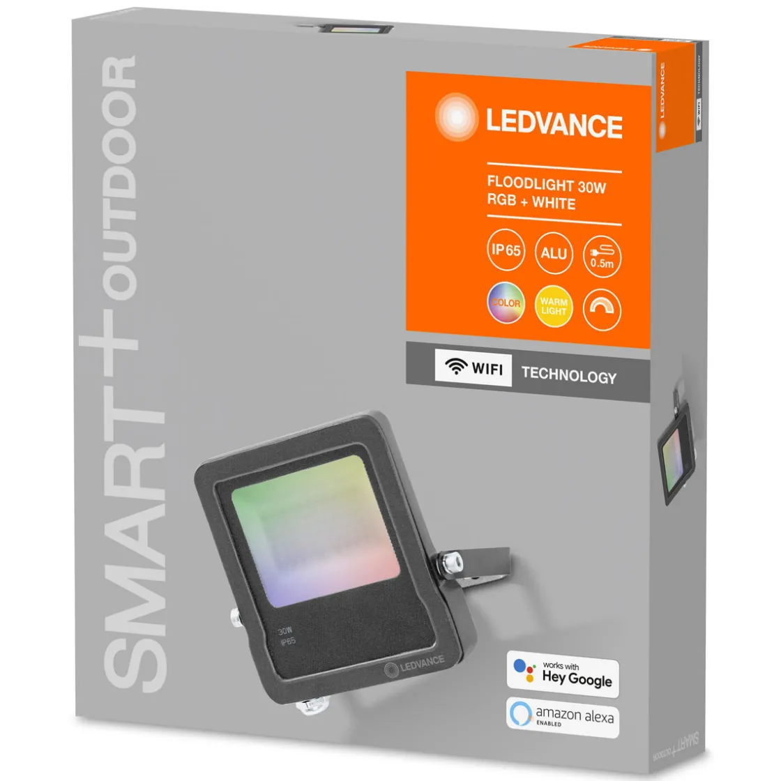 Außen-Flutlicht Smart Home Watt grau ^ Ledvance SMART+ Discount
