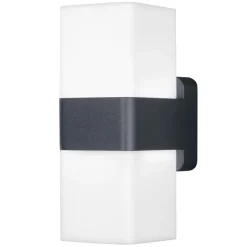 Außenwandleuchte Cube Up Down 8 x 20,5 x 11 cm grau ^ Ledvance SMART+ Online