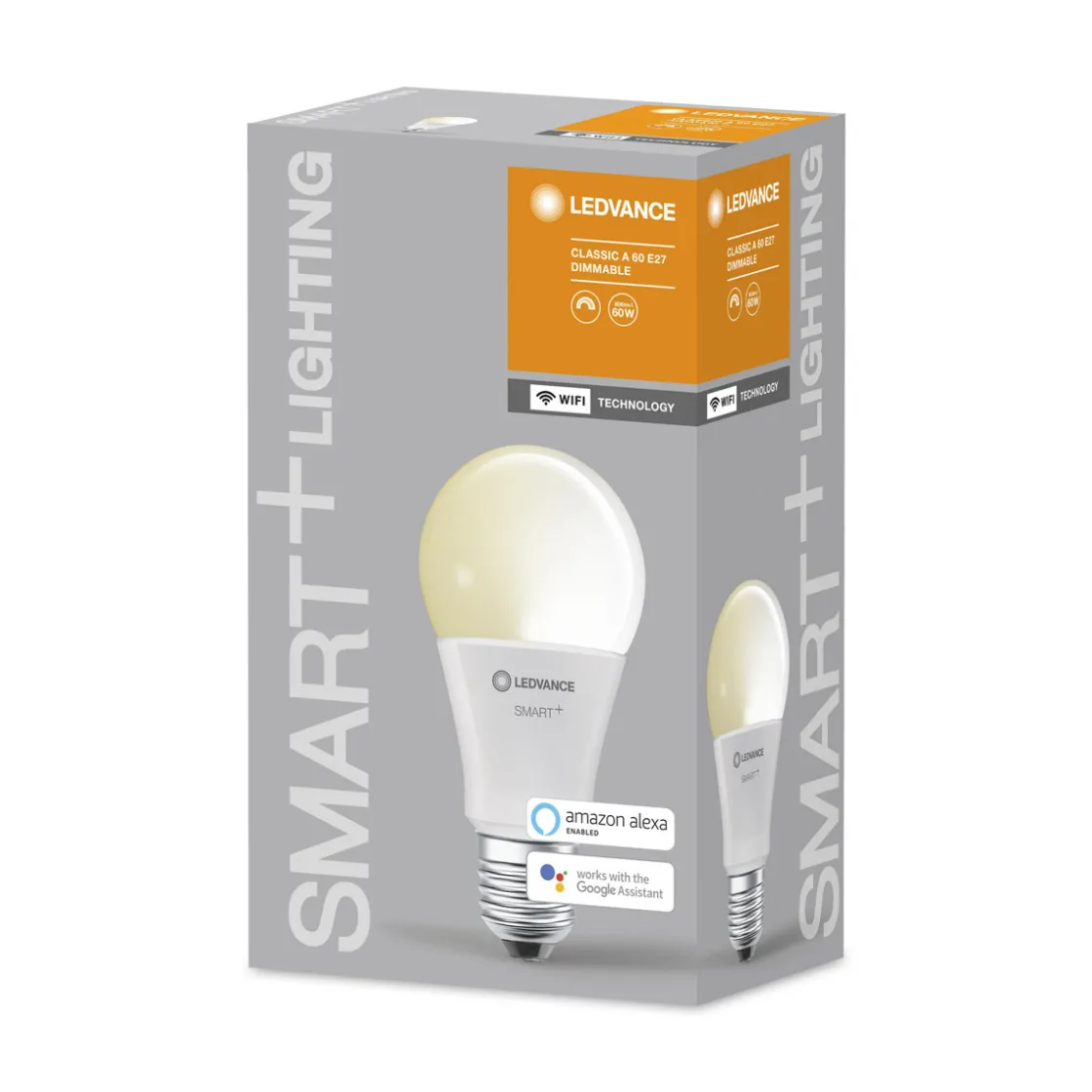 Smartes LED-Leuchtmittel WiFi CLA60 ^ Ledvance SMART+ New