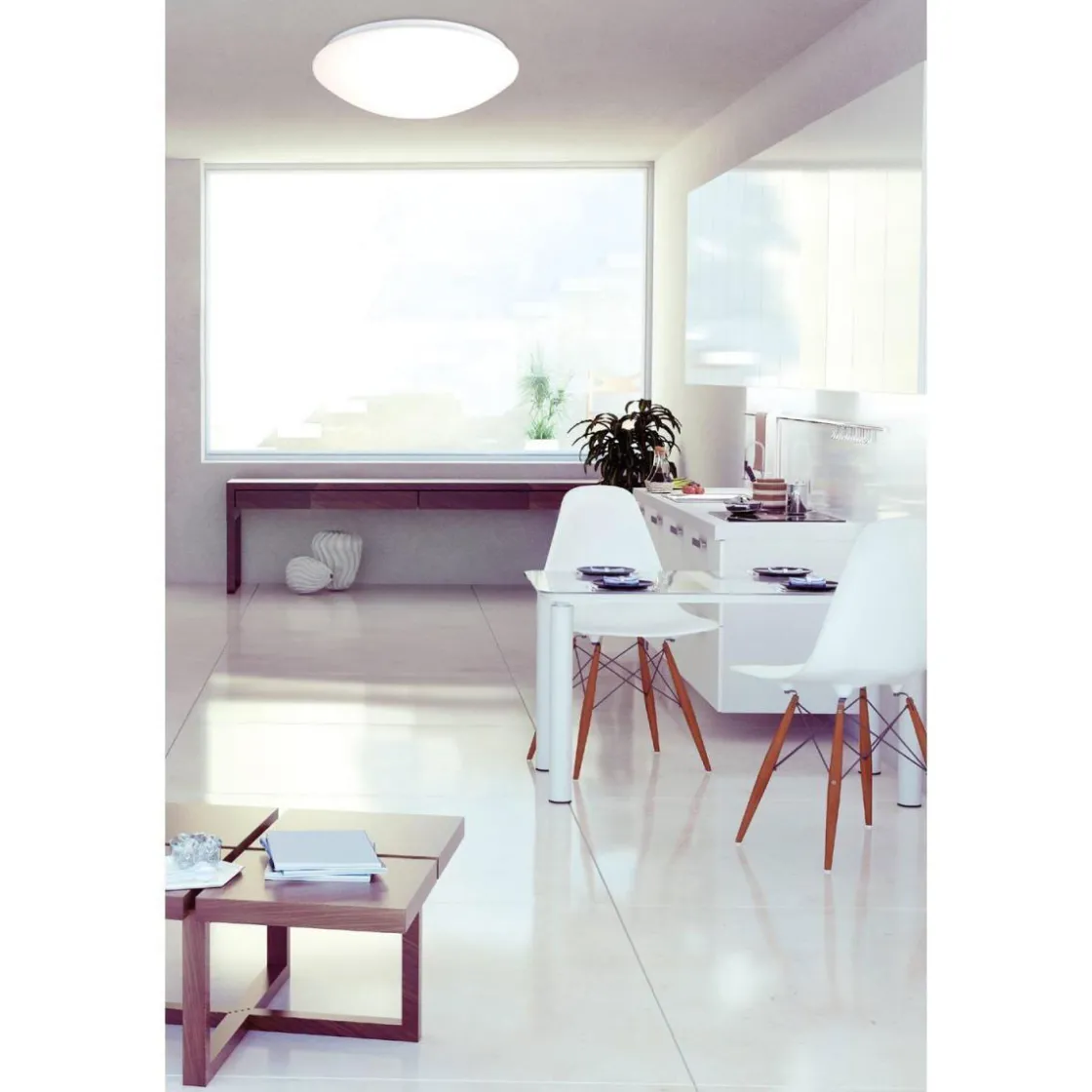 LED WADE Dublin inkl. 28 SMD LED 11,5W4000K 800lm D 27 cm ^ näve