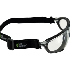 Leibwächter Schutzbrille Vollsicht klar ausw. Bügel, mit Kopfband ^