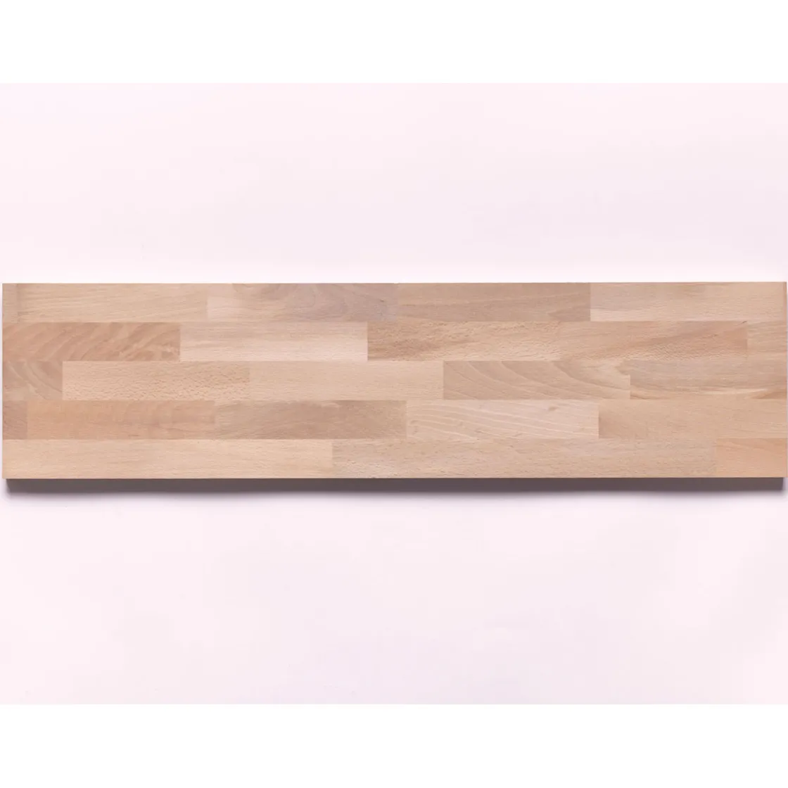 Leimholz Buche naturbelassen 80 x 20 x 1,8 cm ^ Outlet