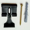 Leisten-Clips schwarz 3,3 x 3,4 x 0,8 cm 30 Stk. ^ Online