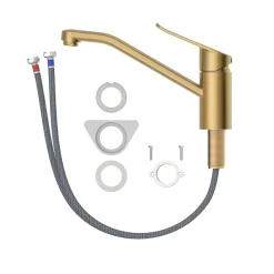 Spültischarmatur Mila Anti-Fingerabdruck Gold ^ LENZ New