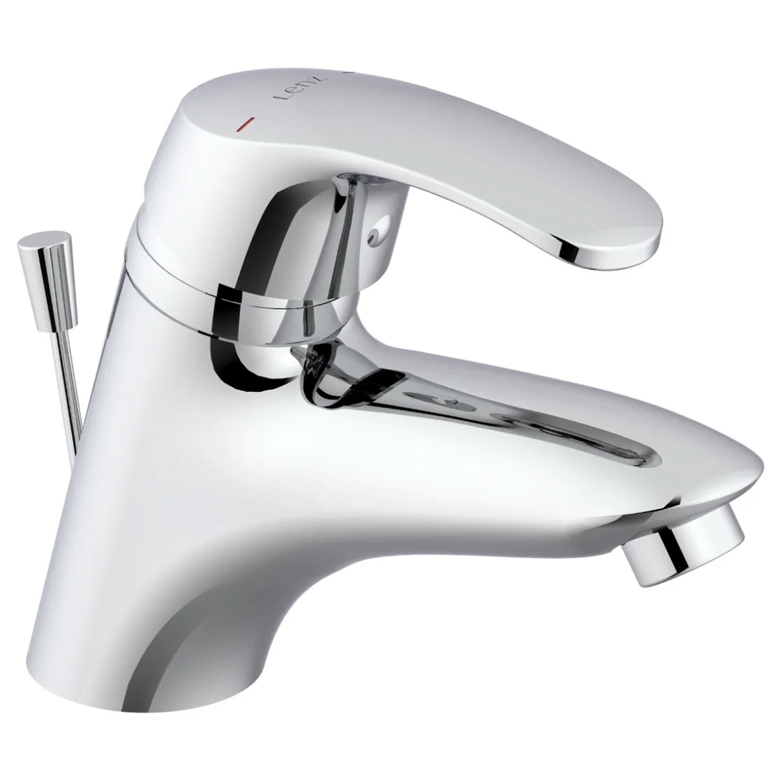 Waschtischarmatur Liana Eco-Klick Chrom ^ LENZ Hot