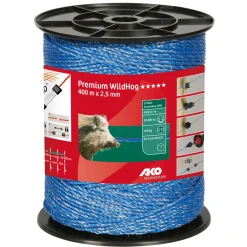 Litze Premium WildHog 400 m blau ^