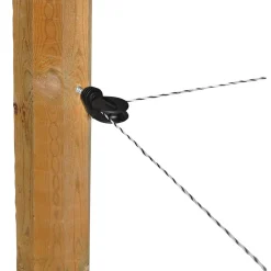 Litze TopLine 400 m schwarz-weiß 400 Stück ^ New