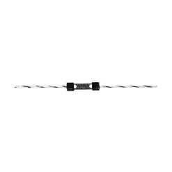 Litze TopLine 400 m schwarz-weiß 400 Stück ^ New
