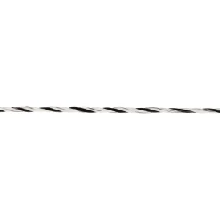 Litze TopLine 400 m schwarz-weiß 400 Stück ^ New