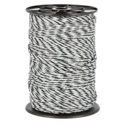 Litze TopLine 400 m schwarz-weiß 400 Stück ^ New