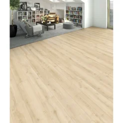 Living by HARO Designboden Powerstar Landhausdiele Eiche Salerno weiß 128,2 x 19,3 cm ^ Best