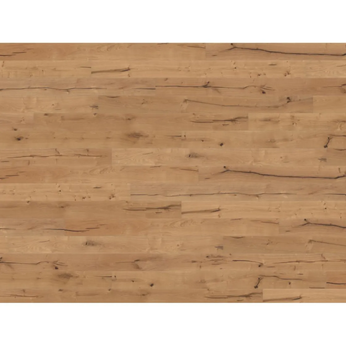 Parkett Landhausdiele 12mm 2V Eiche Nevada strukturiert Naturöl ^ Living by HARO Outlet