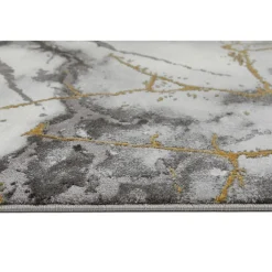 Teppich Pico 120x170cm grau-gold ^ Luxor living Outlet
