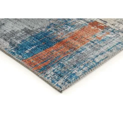 Teppich Polino 120x170 cm blau-koralle ^ Luxor living Online