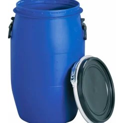Maischefass rund, Deckel, 60 L blau ^ Clearance