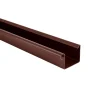 Dachrinne NW 70 braun 300 cm ^ Marley Discount