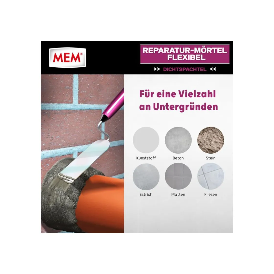 Reparatur-Moertel Flexibel 1kg ^ MEM Online
