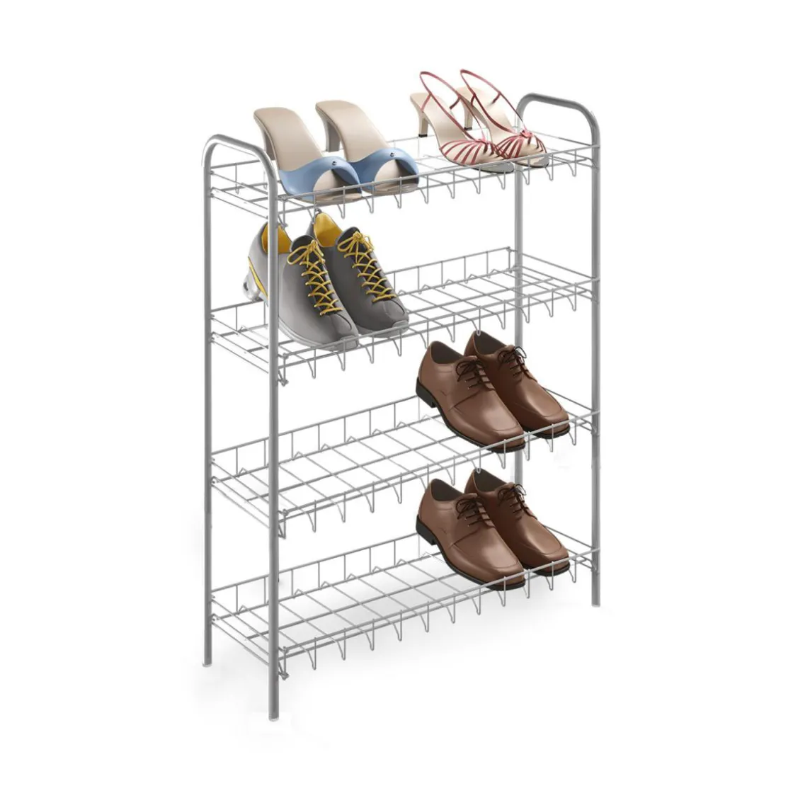 Shoe Schuhregal 4 Etagen ^ Metaltex Discount