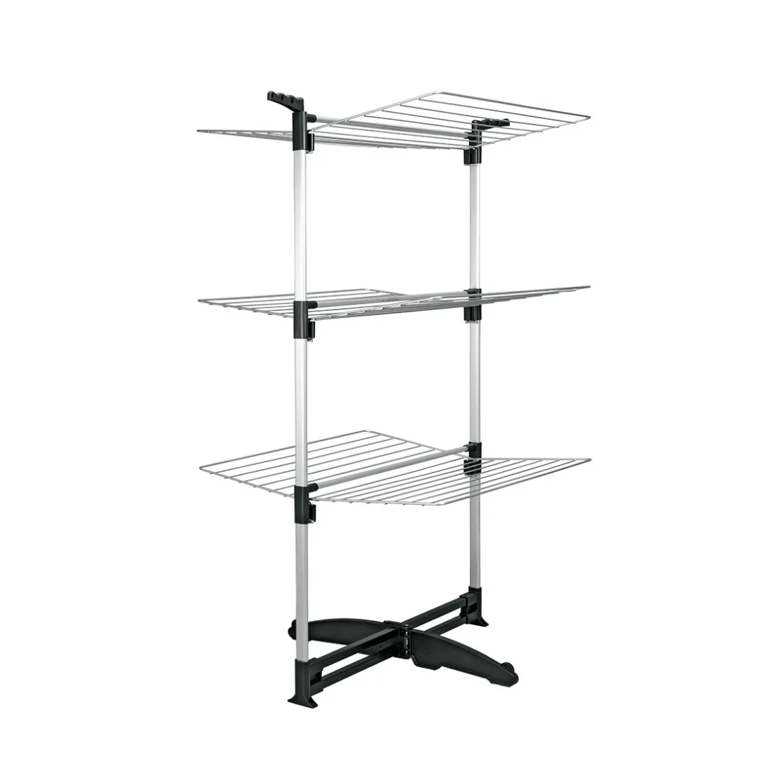 Turm-Wäschetrockner Ciclone Vario 78 x 137 x 68 cm silber ^ Metaltex