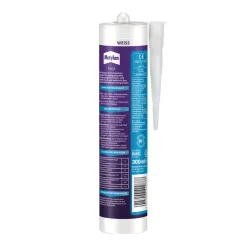 Dichtmasse Wand und Decke Acryl weiß 300 ml ^ Metylan Discount