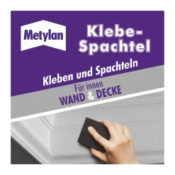 Klebespachtel Wand und Decke 525 g ^ Metylan Hot