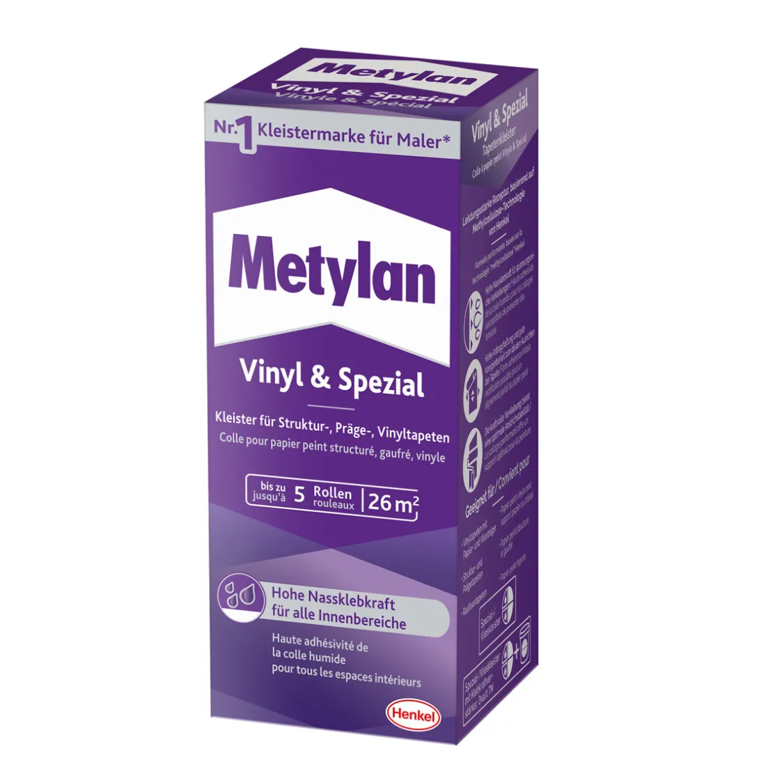 Tapetenkleister Vinyl & Spezial 180 g ^ Metylan Best