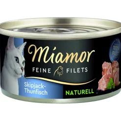 Dose Feine Filet Naturelle Skipjack-Thunf 80g ^ Miamor Hot