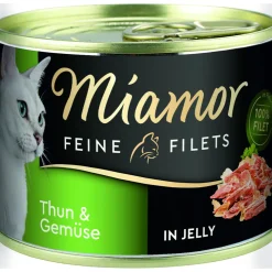 Dose Feine Filet ThunfischGemüse 185g ^ Miamor Discount