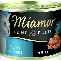 Dose Feine Filet ThunfischShrimps 185g ^ Miamor New