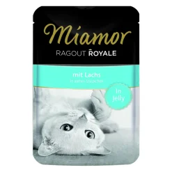 Ragout Royale Lachs 100g Portionsbeutel ^ Miamor Hot