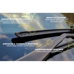 Michelin Scheibenwischer Wiper-Blades MF45X ^ Clearance