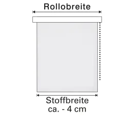 Mini-Rollo Thermo weiss cm ^ Gardinia Clearance