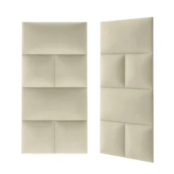 Polsterpaneele beige 30 x 30 cm ^ Mollis Hot