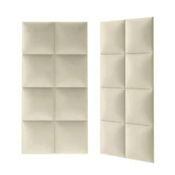 Polsterpaneele beige 30 x 30 cm ^ Mollis Hot