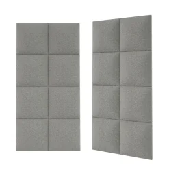 Polsterpaneele grau 30 x 30 cm ^ Mollis New