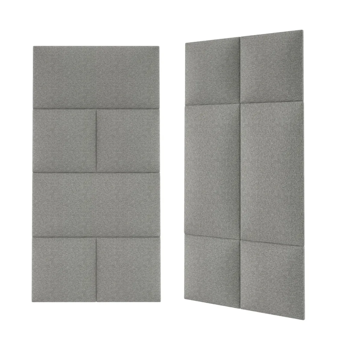 Polsterpaneele grau 30 x 30 cm ^ Mollis New
