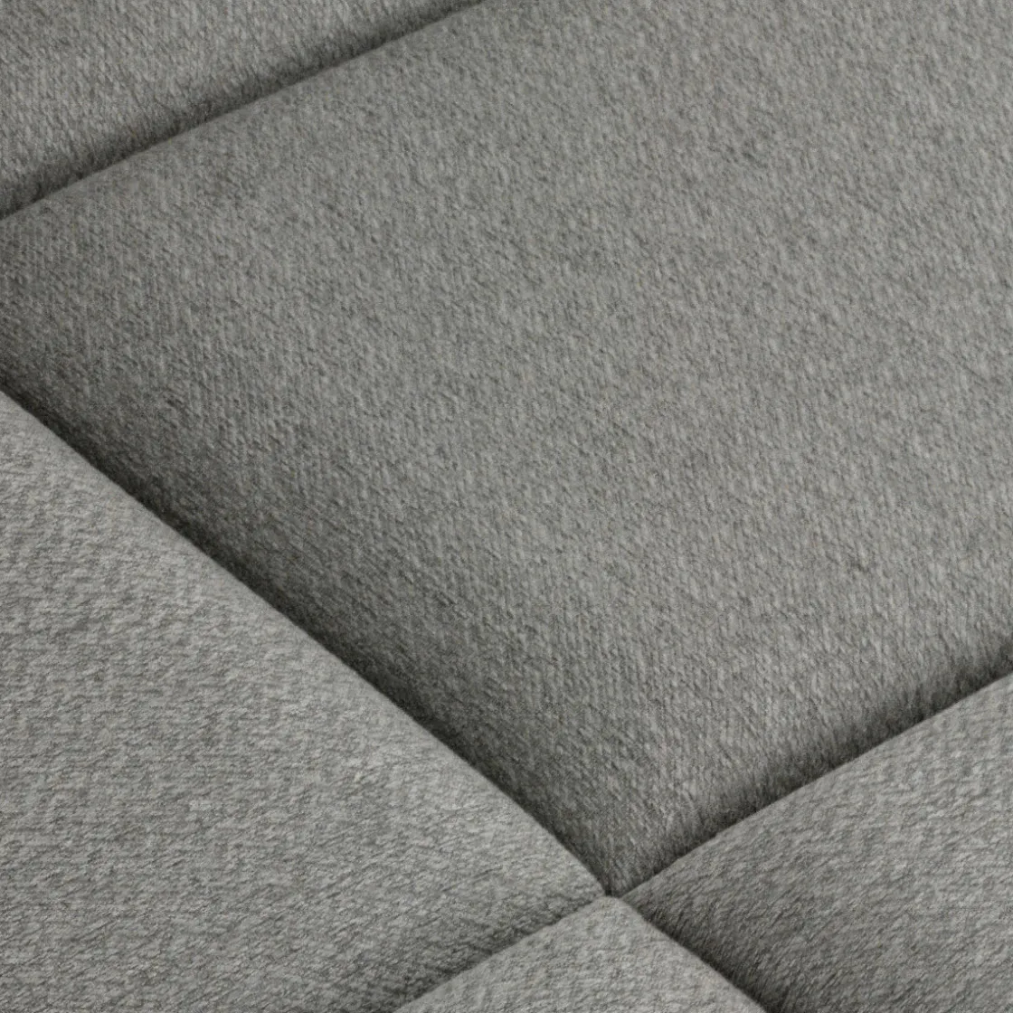 Polsterpaneele grau 60 x 30 cm ^ Mollis