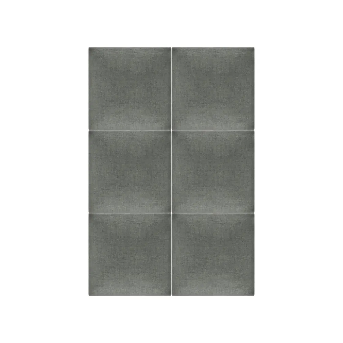 Polsterpaneele 30x30 cm anthrazit ^ Mollis New