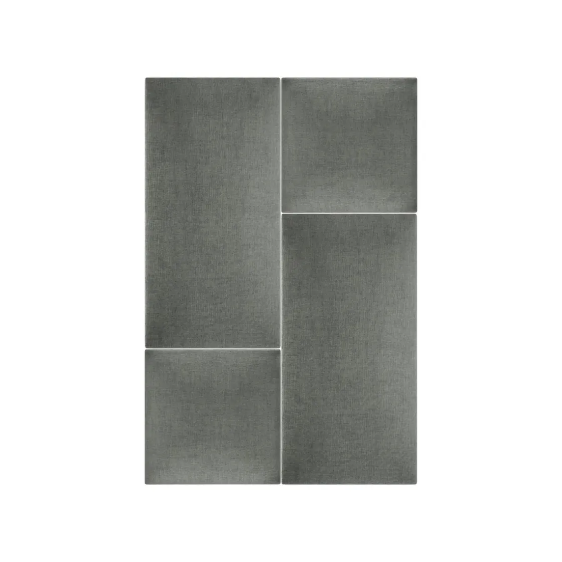 Polsterpaneele 30x30 cm anthrazit ^ Mollis New