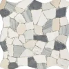 Mosaikfliese Bruch black-beige 29 x 29 cm ^ Online