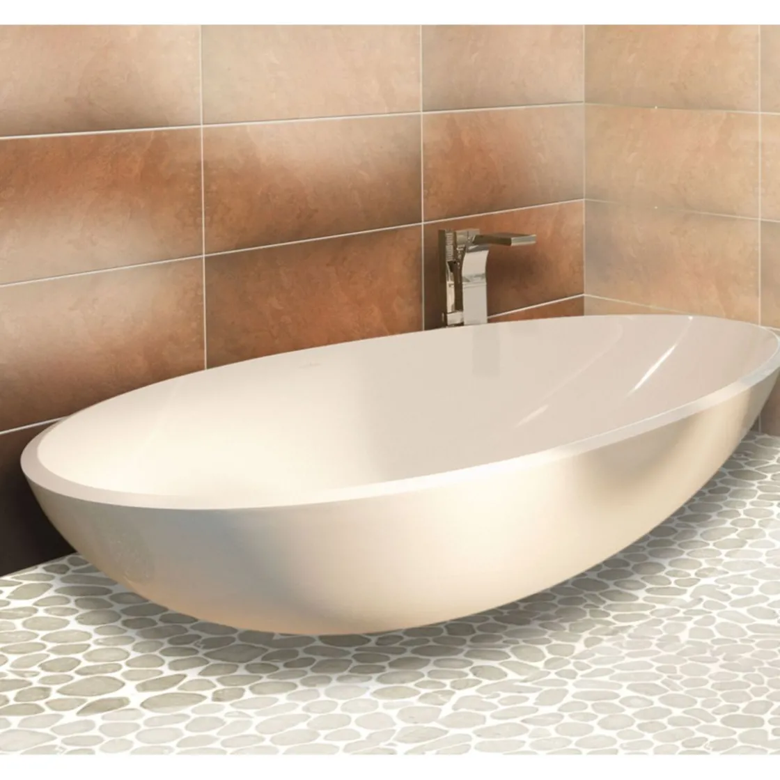 Mosaikfliese Collexion white 29 x 29 cm ^ Sale