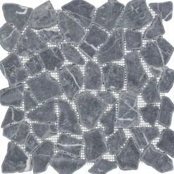 Mosaikfliese Max 915 Nero Marquina 30 x 30 cm ^ Discount